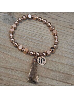 Bomb Party 2022 Holiday Stacks Single Hansel & Gretel Tassel Beaded Bracelet